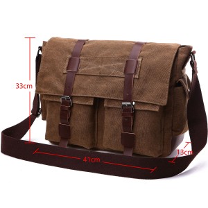 Canvas Messager Briefcase-DS8168