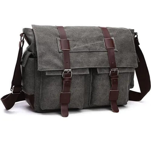 Canvas Messager Briefcase DS8168