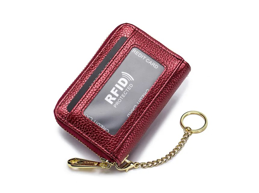 12 Slots Leather Card Holder Wallet CL7194