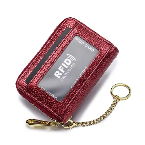12 Slots Leather Card Holder Wallet CL7194