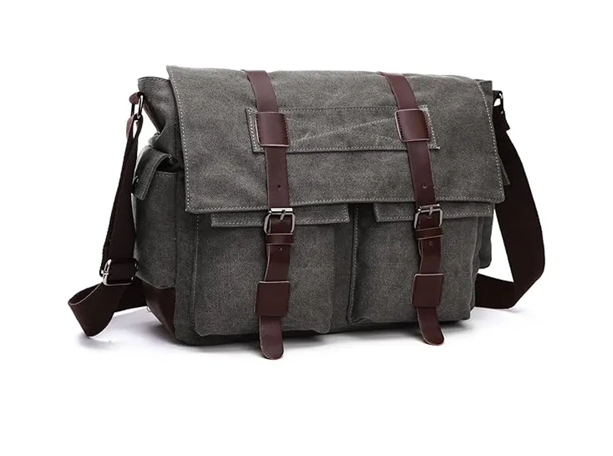 Canvas Messager Briefcase DS8168