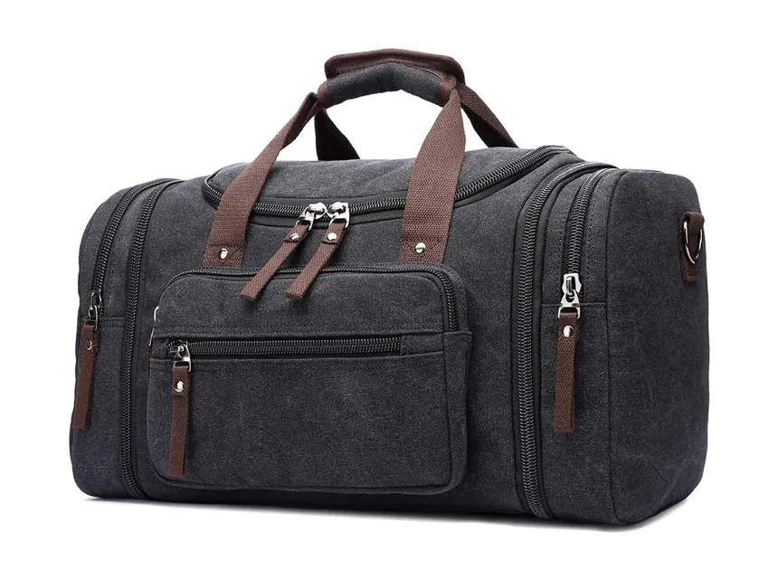 Huge Storage Canvas Travel Bag DS8642