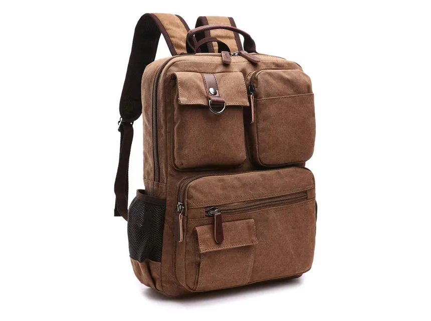 Vintage Canvas Camping Backpack DS8678