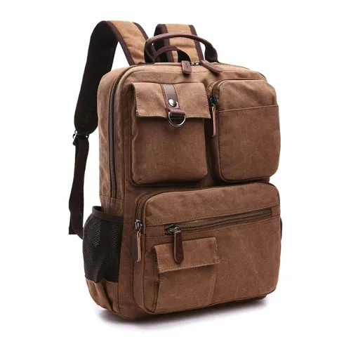 Vintage Canvas Camping Backpack DS8678