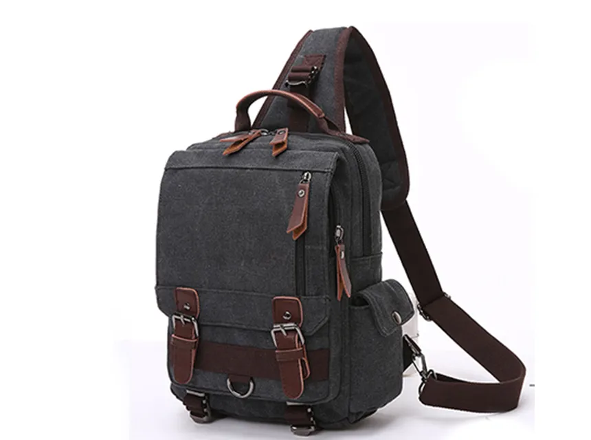 Heavy Duty Canvas Weekender Travel Bag DS8655