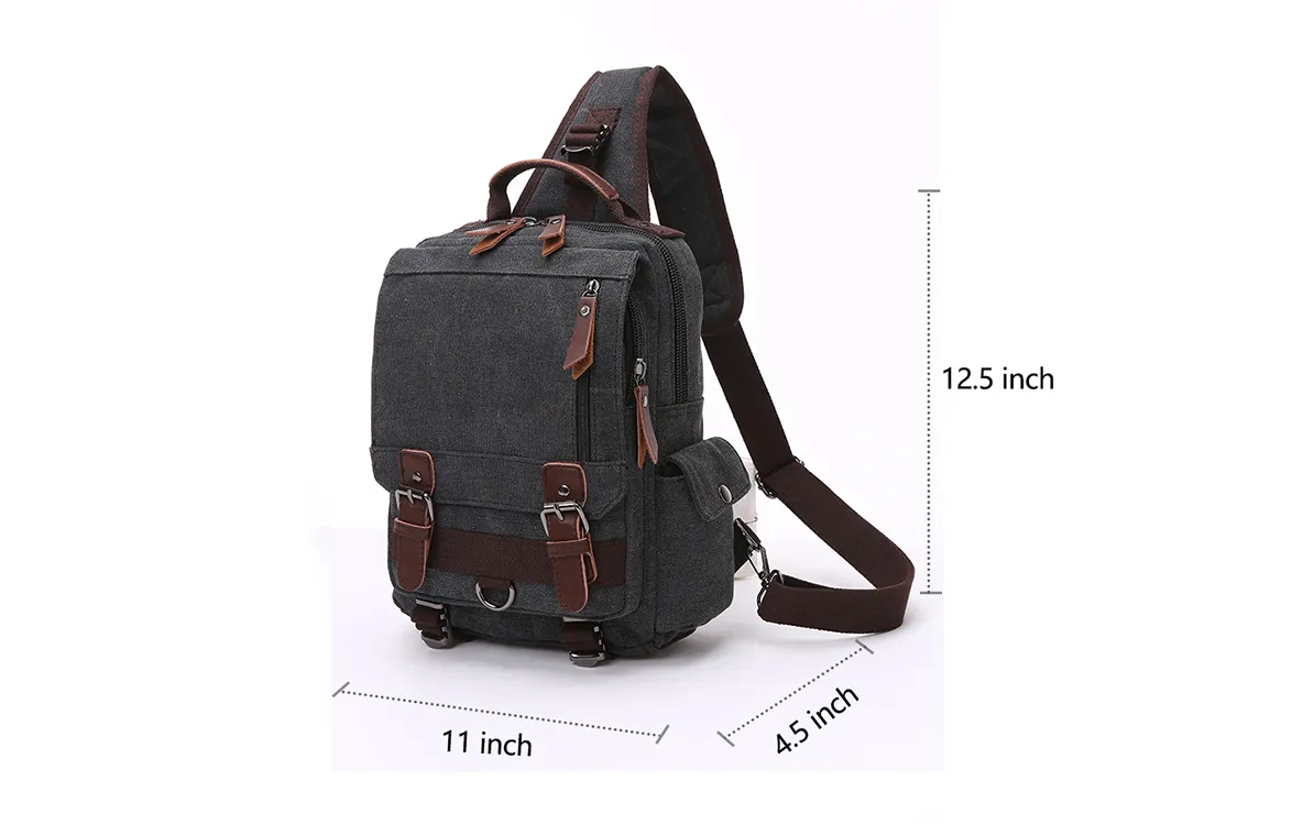 Heavy Duty Canvas Weekender Travel Bag DS8655