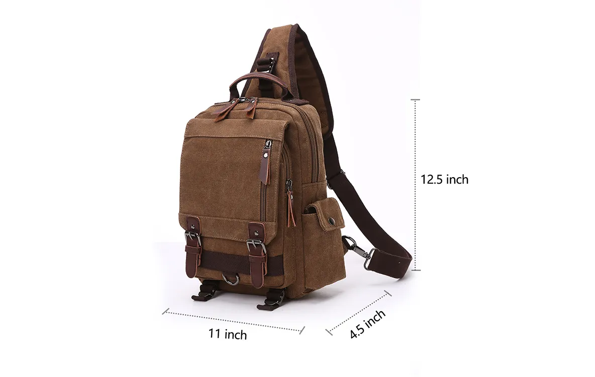 Heavy Duty Canvas Weekender Travel Bag DS8655