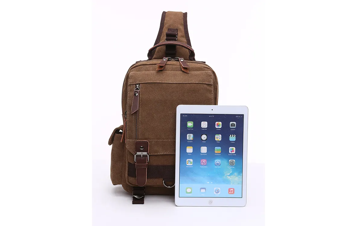 Heavy Duty Canvas Weekender Travel Bag DS8655