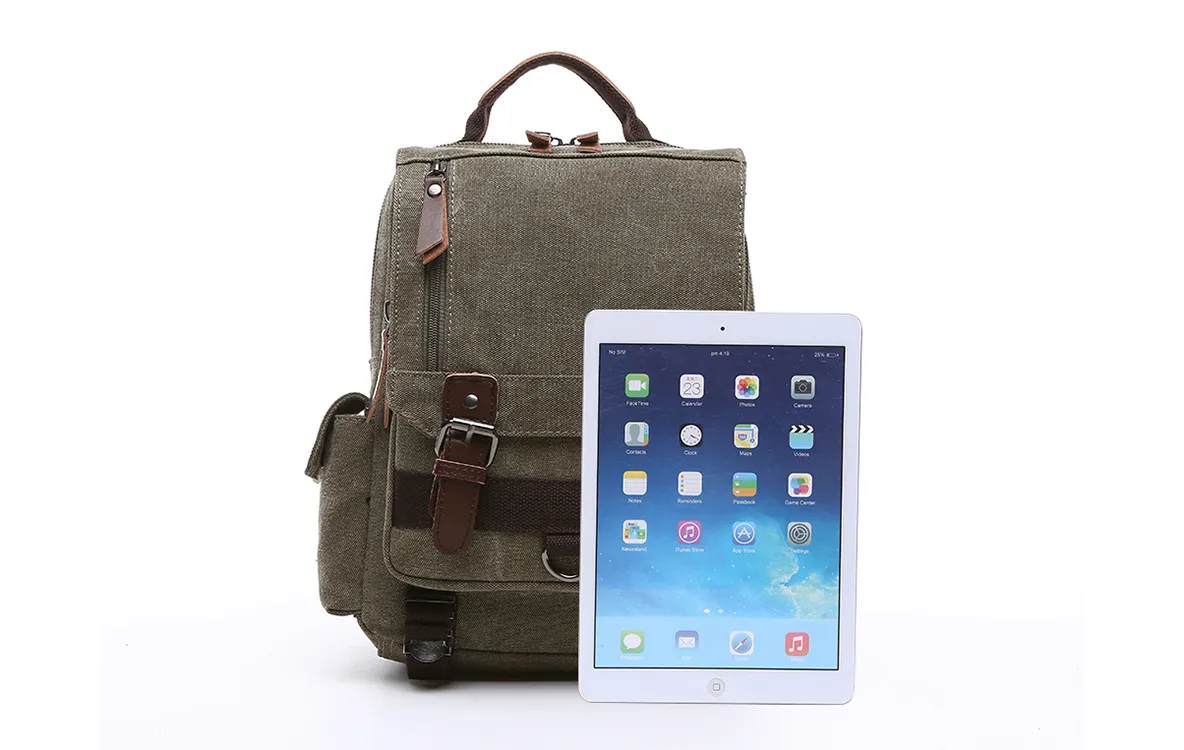 Heavy Duty Canvas Weekender Travel Bag DS8655