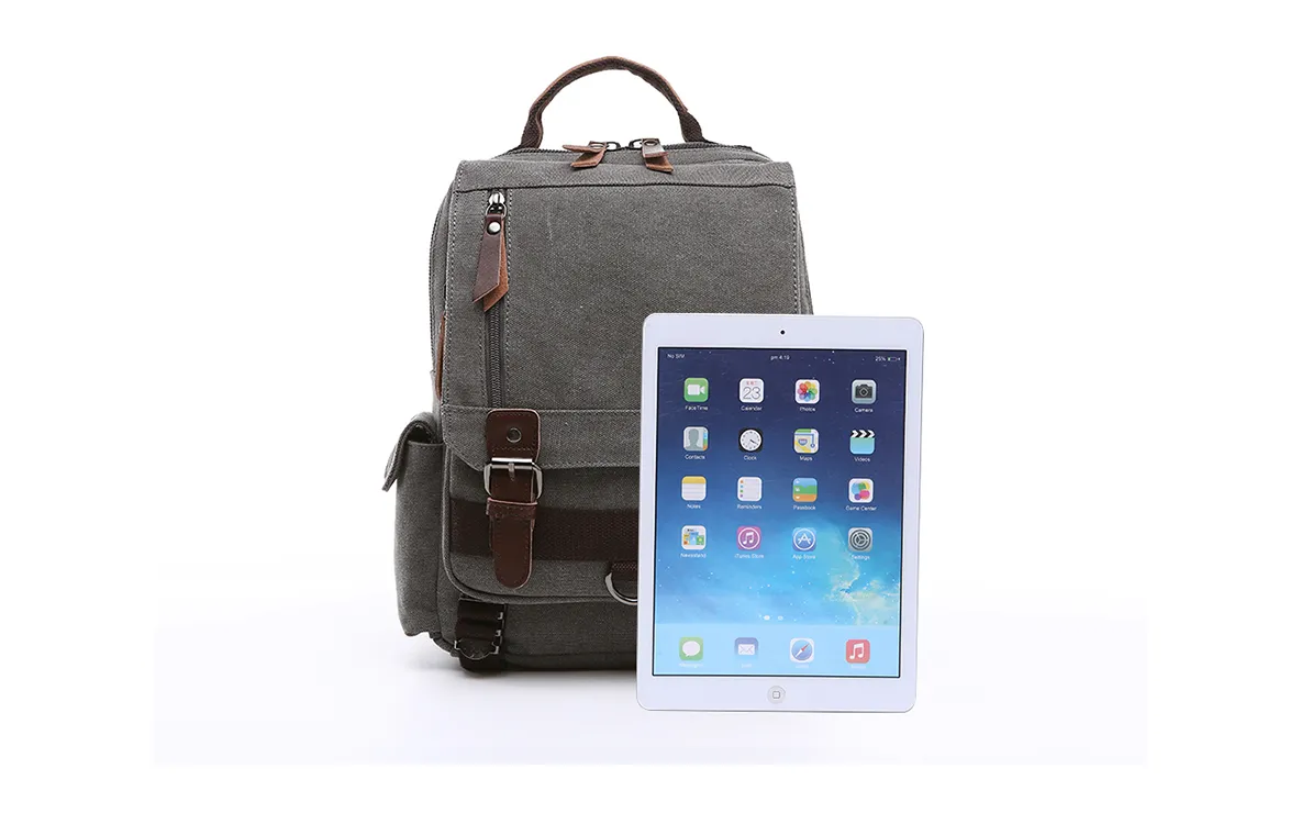 Heavy Duty Canvas Weekender Travel Bag DS8655