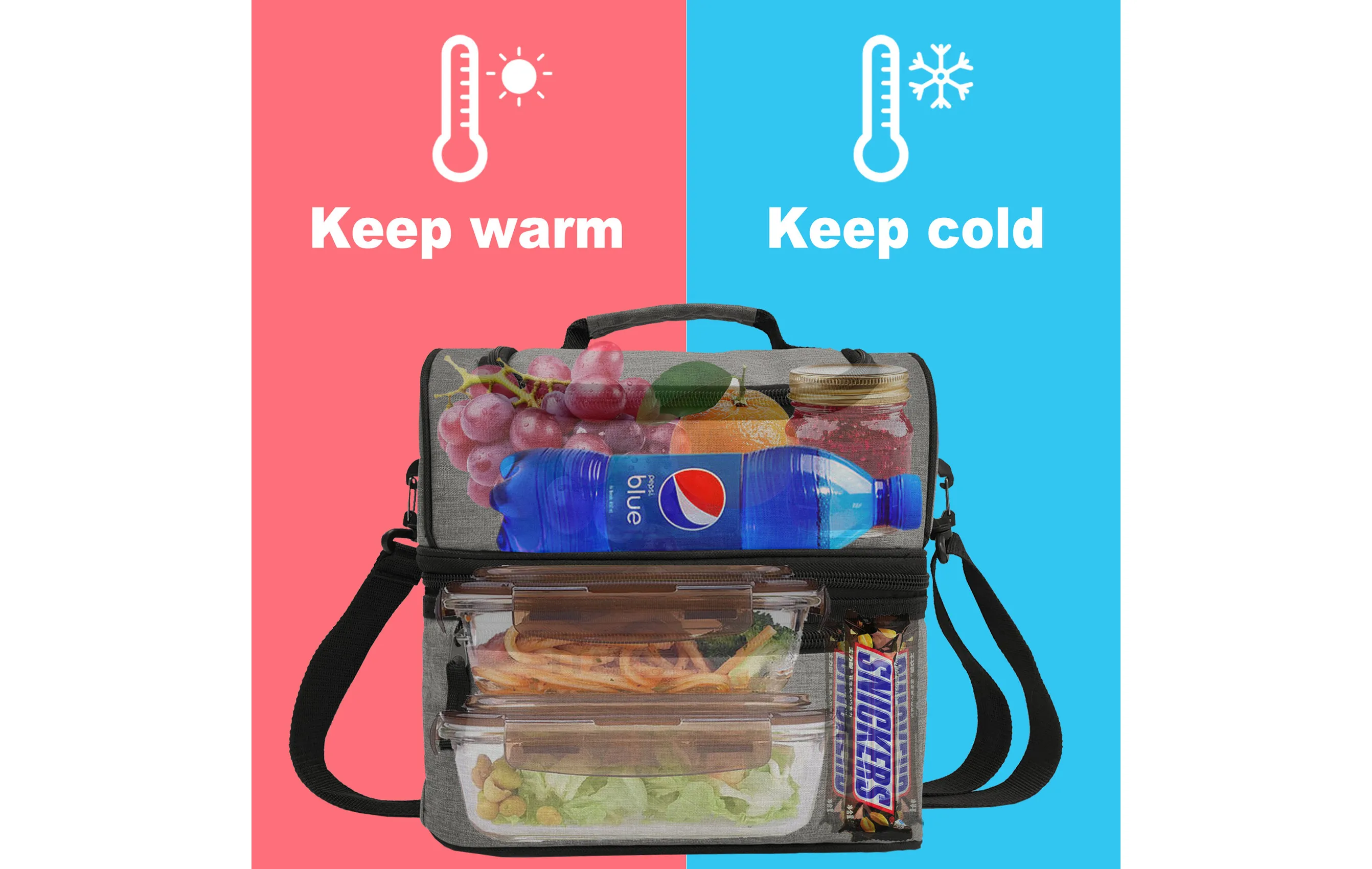 Lunch Bag CL4109501 Grey