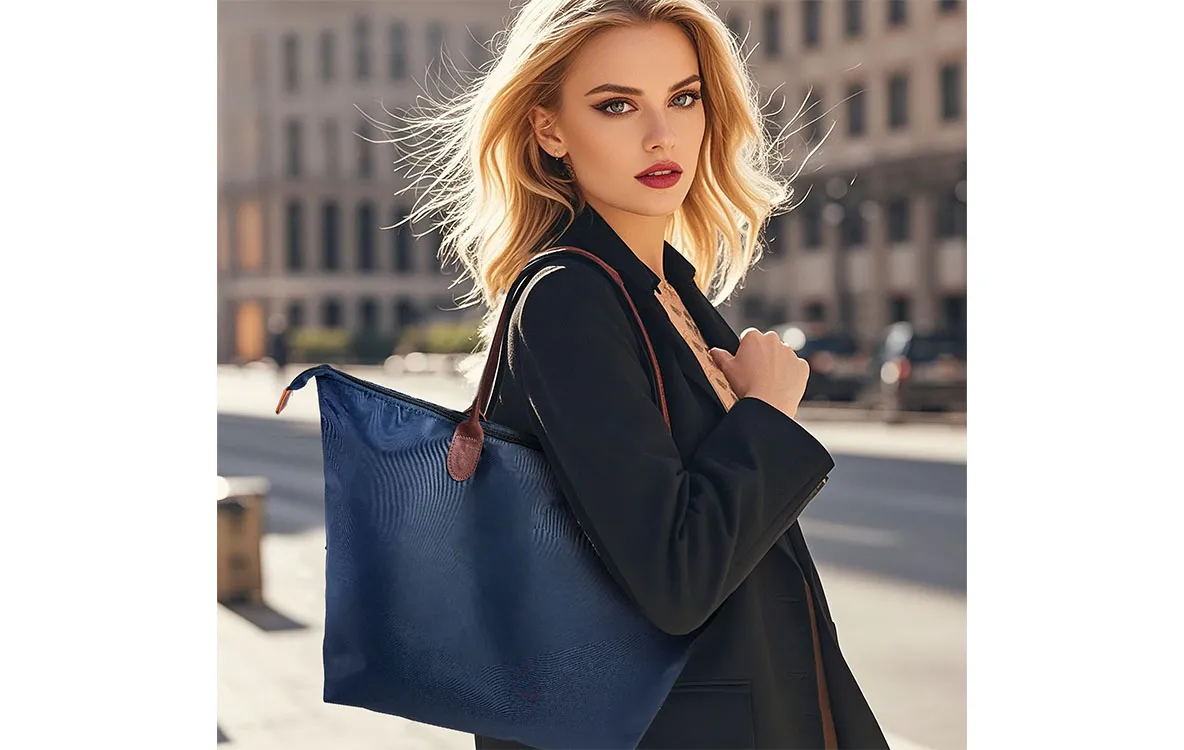 Polyester Fashion Tote Shopping Handbag SP5105789-R10