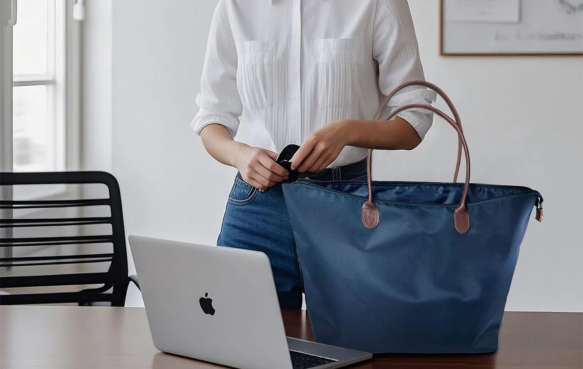 Polyester Fashion Tote Shopping Handbag SP5105789-R10