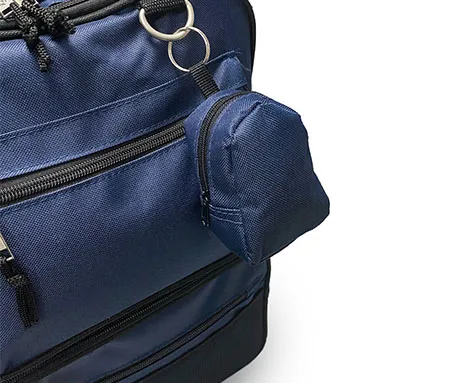 Polyester Travel Rolling Backpack Bag TB4005601
