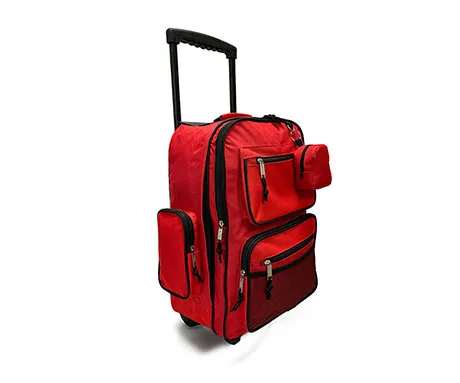 Polyester Travel Rolling Backpack Bag TB4005601