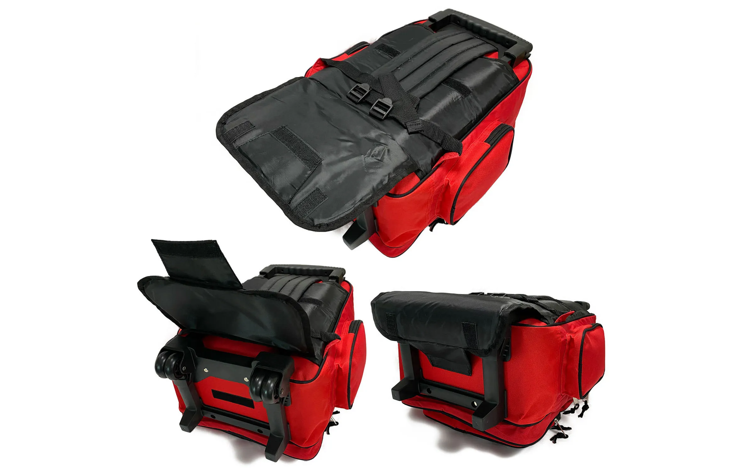 Polyester Travel Rolling Backpack Bag TB4005601