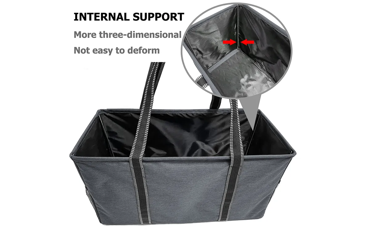Ultimate Utility Polyester Tote Bag CL4105578-R4 Grey