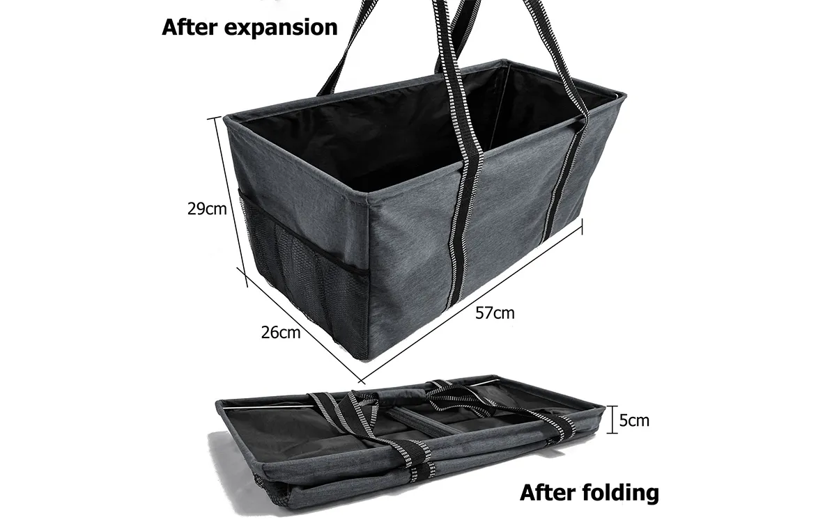 Ultimate Utility Polyester Tote Bag CL4105578-R4 Grey