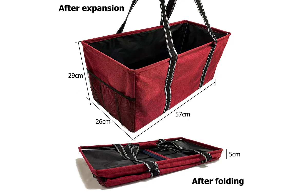 Ultimate Utility Polyester Tote Bag CL4105578-R4 Red