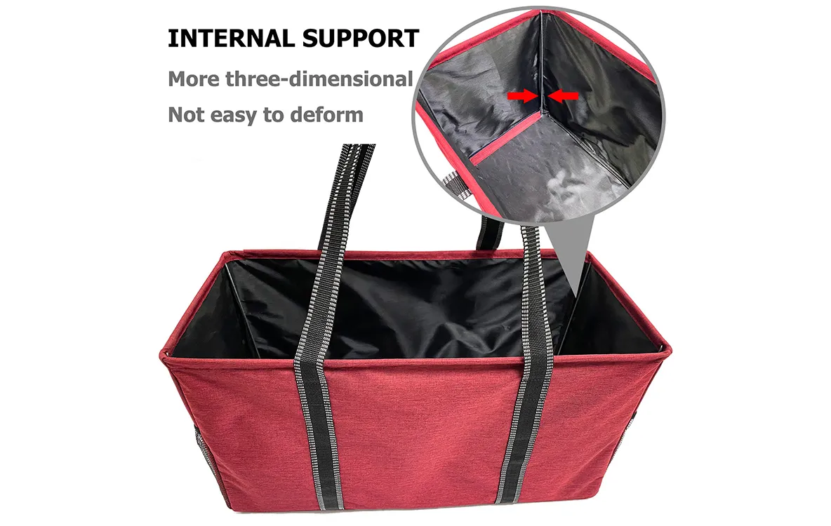 Ultimate Utility Polyester Tote Bag CL4105578-R4 Red