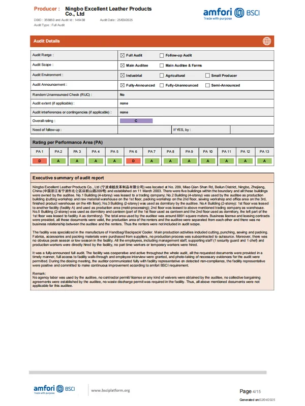 bsci summary audit report 2025 56850