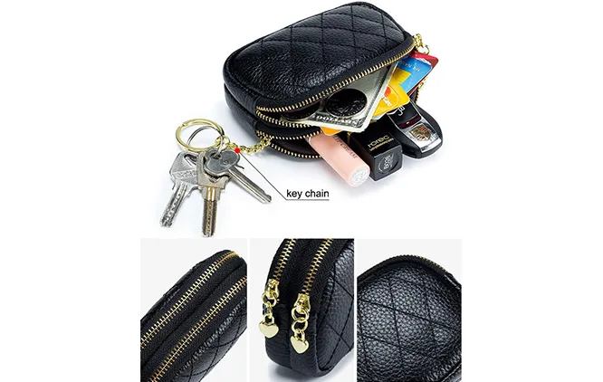 credit card and coin purse