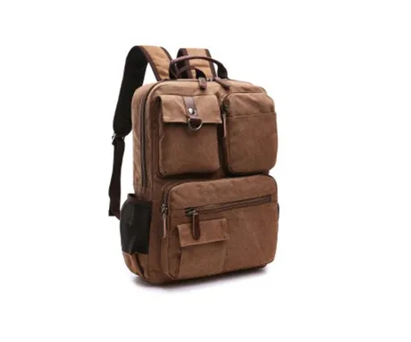 Vintage Canvas Camping Backpack DS8678