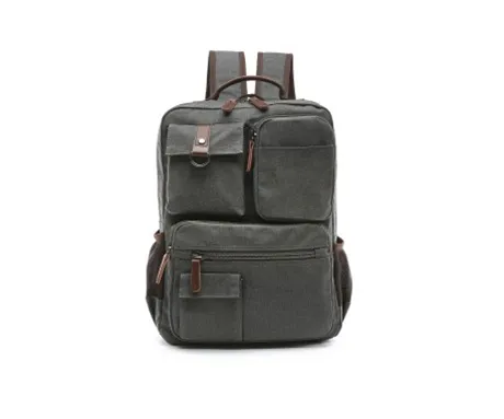 Vintage Canvas Camping Backpack DS8678