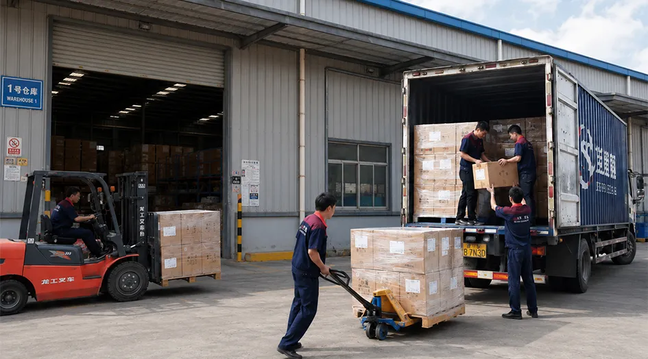 Loading Goods for Shipment