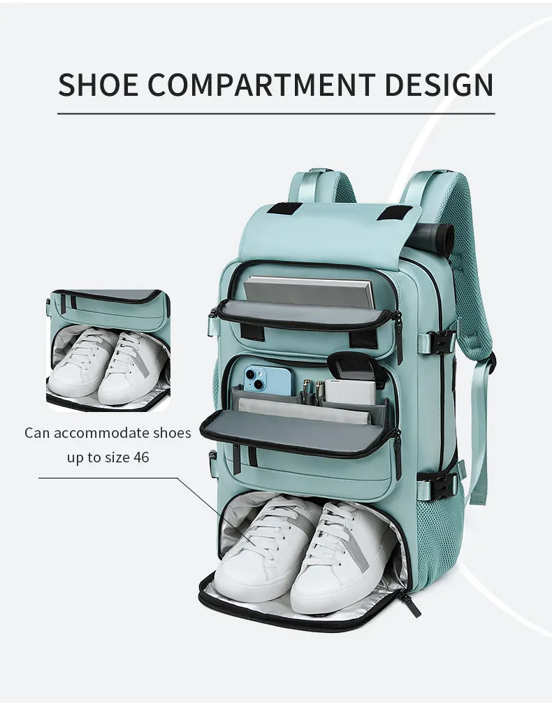 BK7798 Large-Capacity Lightweight Travel Backpack